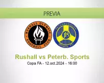 Pronóstico Rushall Peterb. Sports (12 octubre 2024)