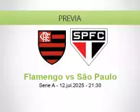 Pronóstico Flamengo São Paulo (12 julio 2025)