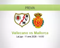 Pronóstico Vallecano Mallorca (11 enero 2026)