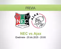Pronóstico NEC Ajax (20 diciembre 2025)