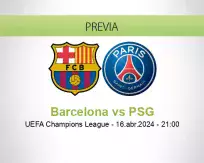 Pronóstico Barcelona PSG (16 abril 2024)