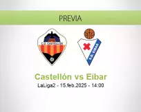 Pronóstico Castellón Eibar (15 febrero 2025)