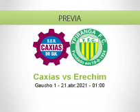 Pronóstico Caxias Erechim (20 abril 2021)