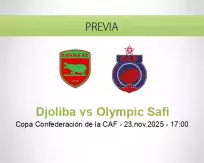 Pronóstico Djoliba Olympic Safi (23 noviembre 2025)