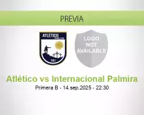 Pronóstico Atlético Internacional Palmira (14 septiembre 2025)