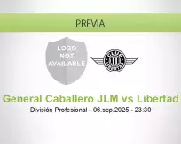 Pronóstico General Caballero JLM Libertad (06 septiembre 2025)