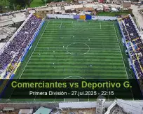 Pronóstico Comerciantes Deportivo G. (27 julio 2025)
