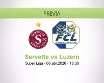 Pronóstico Servette Luzern (06 abril 2026)