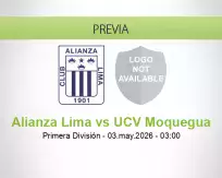 Alianza Lima vs UCV Moquegua