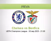 Pronóstico Chelsea Benfica (30 septiembre 2025)