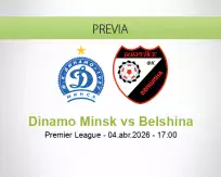Pronóstico Dinamo Minsk Belshina (04 abril 2026)