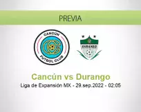 Cancún vs Durango