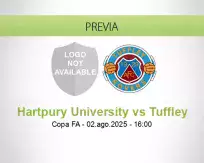 Pronóstico Hartpury University Tuffley (02 agosto 2025)