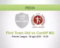 Pronóstico Flint Town Utd Cardiff MU (30 agosto 2025)