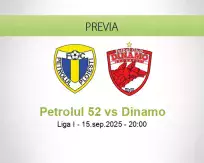 Pronóstico Petrolul 52 Dinamo (15 septiembre 2025)