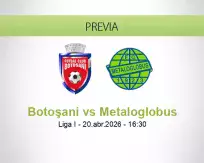 Botoşani vs Metaloglobus