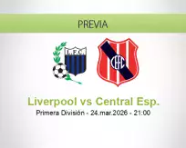 Liverpool vs Central Esp.