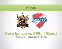 Pronóstico Nova Iguaçu CFRJ / Maricá (16 febrero 2026)