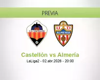 Pronóstico Castellón Almería (02 abril 2026)