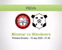 Pronóstico Miramar Wanderers (14 septiembre 2025)