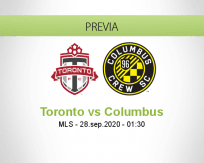 Pronóstico Toronto Columbus Crew (27 septiembre 2020)