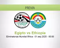Pronóstico Egipto Ethiopia (05 septiembre 2025)