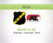 Pronóstico Breda AZ (15 diciembre 2024)