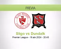 Pronóstico Sligo Dundalk (19 abril 2024)