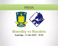 Pronóstico Brøndby Randers (21 abril 2025)