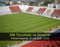 Pronóstico SM Tucumán Arsenal (31 agosto 2025)