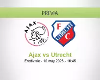 Ajax vs Utrecht