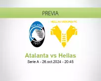 Pronóstico Atalanta Hellas (26 octubre 2024)