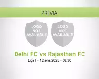 Pronóstico Delhi FC Rajasthan FC (12 enero 2025)