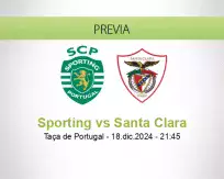 Pronóstico Sporting Santa Clara (18 diciembre 2024)