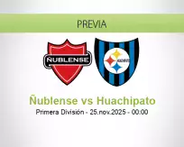 Pronóstico Ñublense Huachipato (24 noviembre 2025)