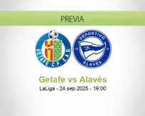 Pronóstico Getafe Alavés (24 septiembre 2025)