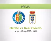 Pronóstico Getafe Real Oviedo (13 septiembre 2025)