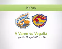 Pronóstico V-Varen Vegalta (02 agosto 2025)