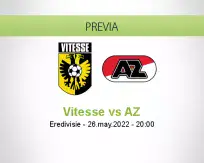 Pronóstico Vitesse AZ (26 mayo 2022)