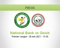 Pronóstico National Bank Geish (28 enero 2021)