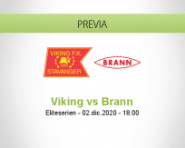 Pronóstico Viking Brann (02 diciembre 2020)