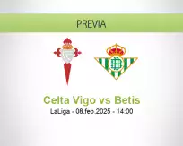 Pronóstico Celta Vigo Betis (08 febrero 2025)