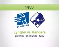 Pronóstico Lyngby Randers (21 febrero 2025)