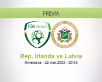 Pronóstico Rep. Irlanda Latvia (22 marzo 2023)