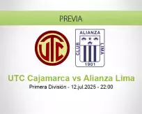 Pronóstico UTC Cajamarca Alianza Lima (12 julio 2025)
