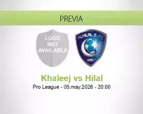 Pronóstico Khaleej Hilal (05 mayo 2026)