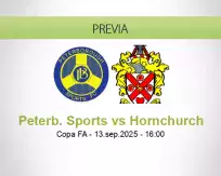 Pronóstico Peterb. Sports Hornchurch (13 septiembre 2025)