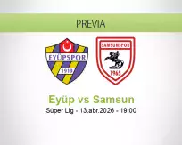Pronóstico Eyüp Samsun (13 abril 2026)