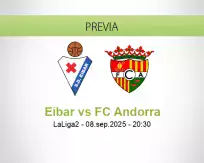 Pronóstico Eibar FC Andorra (08 septiembre 2025)