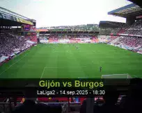 Pronóstico Gijón Burgos (14 septiembre 2025)